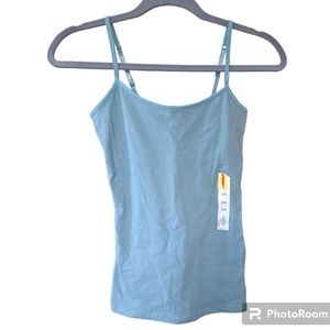 NWT SO Favorite Cami Blue Adjustable Straps Sz XS